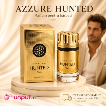 Parfum Arăbesc Azzure Hunted Elixir 100 ml, Apă de Parfum Bărbat, Aromă Aromatic Condimentată Intensă, Elegantă, Puternică și Masculină, Inspirată de Azzaro Forever Wanted Elixir - Img 10