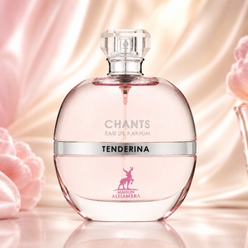 Parfum Arăbesc Chants Tenderina Maison Alhambra 100 ml, Apă de Parfum Damă, Inspirat Chance Eau Tendre Chanel, Aromă Floral Fructată cu Grapefruit, Gutuie, Iasomie, Trandafir și Mosc - Img 2