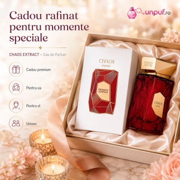 Parfum Arăbesc Chaos French Avenue 100 ml, Extract de Parfum Unisex, Damă și Bărbat, Inspirat Kirsch Headspace, Aromă Aromatic Orientală Fructat Pieloasă cu Cireșe, Fructe Roșii, Iris, Piele, Accente Pudrate, Vanilie, Tonuri Fumurii, Note Pământii, Cedru, - Img 6