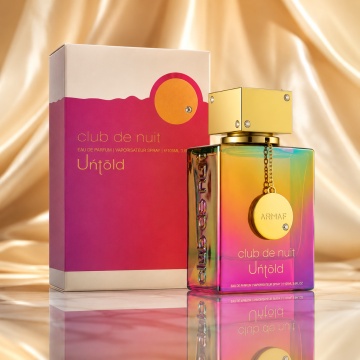 Parfum Arăbesc Club De Nuit Untold Armaf 105 ml, Apă de Parfum Unisex Damă și Bărbat, Aromă Oriental Florală, Lemnoasă, Ambrată și Sofisticată, Inspirată de Baccarat Rouge 540