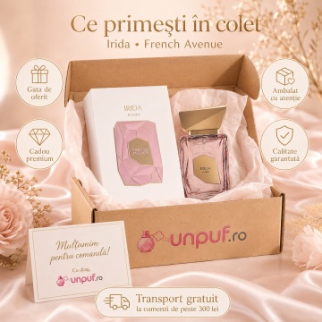 Parfum Arăbesc Damă Irida French Avenue 100 ml, Extrait de Parfum, Inspirat de Electric Cherry Tom Ford, Aromă Floral Pudrată cu Aldehide, Bergamotă, Piper Roz, Violete, Heliotrop, Iris, Lemn de Santal, Mosc, Vanilie, Cireșe și Accente Fructate - Img 4