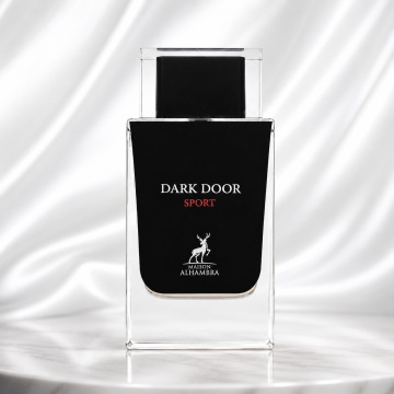 Parfum Arăbesc Dark Door Sport Maison Alhambra 100 ml, Apă de Parfum Bărbați, Inspirat Dior Homme Sport, Aromă Lemnos Condimentată Fresh cu Lămâie, Bergamotă, Aldehidă, Elemi, Piper Roz, Absint, Note Lemnoase, Tămâie și Ambră - Img 2