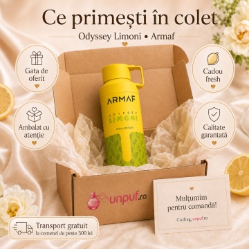 Parfum Arăbesc Deodorant Odyssey Limoni Fresh Edition 200 Ml - Img 3