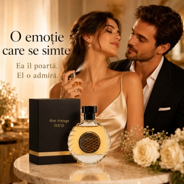 Parfum Arăbesc Don Vintage Oud Eau de Parfum 100 ml, Bărbați, French Avenue, Inspirat Ombre Nomade Louis Vuitton, Aromă Lemnos Oud Vintage cu Bergamotă, Piper, Șofran, Cedru, Tămâie, Trandafir, Oud, Ambră, Piele și Vetiver - Img 5