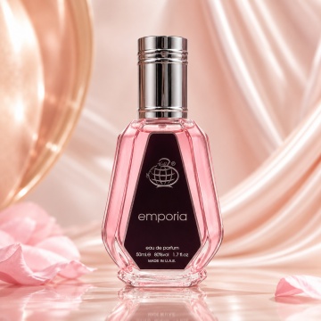Parfum Arăbesc Emporia Eau de Parfum 50 ml, Damă, Aromă Floral Fructată cu Mosc, Fructe Roșii, Bergamotă, Pară, Bujor, Iasomie, Mosc Alb și Vanilie, Inspirată de Euphoria Calvin Klein - Img 2