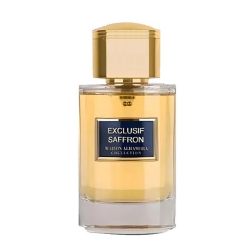 Parfum Arăbesc Exclusif Saffron Maison Alhambra 100 ml, Apă de Parfum Unisex, Damă și Bărbat, Inspirat Saffron Lazuli Carolina Herrera, Aromă Oriental Condimentată cu Șofran, Coacăze Negre, Boabe de Tonka, Trandafir, Stânjenel, Piele, Lemn de Guaiac și Va - Img 12