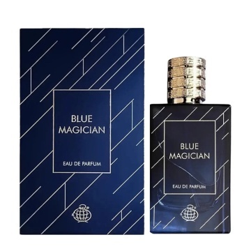 Parfum Arăbesc Fragrance World Blue Magician 100 ml, Apă de Parfum Unisex, Damă și Bărbat, Aromă Acvatic Proaspătă cu Note Marine, Bergamotă, Grepfrut, Lavandă, Note Ozonice, Salvie, Cedru, Ambroxan și Mosc - Img 11
