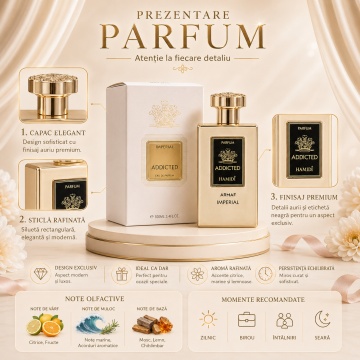 Parfum Arăbesc Hamidi Addicted Imperial 120 ml, Damă, edp - Img 4
