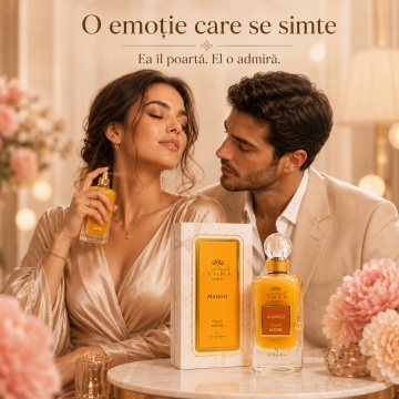 Parfum Arăbesc Ithra Mango Musk Ard Al Zaafaran 100 ml, Apă de Parfum Unisex Damă și Bărbat, Aromă Fructat Tropicală Inspirată de Eden Juicy Apple - Img 5