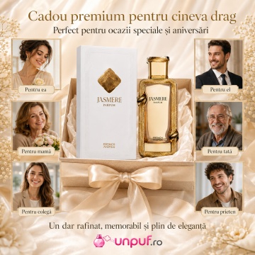 Parfum Arăbesc Jasmere French Avenue 100 ml, Eau de Parfum pentru Damă, Inspirat Tilia, Aromă Floral Lemnos Moscată cu Flori de Tei, Iasomie Sambac, Floare de Portocal, Heliotrop, Vetiver, Mosc, Lemn Uscat și Accente Florale Luminoase - Img 7