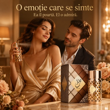 Parfum Arăbesc Jazzab Gold Ard Al Zaafaran 100 ml, Apă de Parfum Damă, Aromă Oriental Ambrată Inspirată de La Nuit Trésor - Img 5