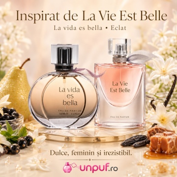 Parfum Arăbesc La Vida es Bella Fragrance World 100 ml, Apă de Parfum Damă, Aromă Floral Fructată Gourmand cu Coacăze Negre, Pară, Floare de Portocal, Iasomie, Iris, Patchouli, Tonka, Pralină și Vanilie - Img 8