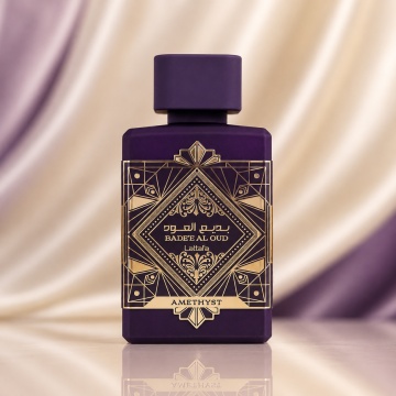 Parfum Arabesc Lattafa Bade'e Al Oud Amethyst, Eau de Parfum 100 ml, Unisex Damă Bărbat, Floral Oriental cu Oud, Trandafir și Ambră - Img 10