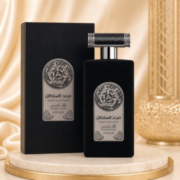 Parfum Arăbesc Lattafa Majd Al Sultan Black 100 ml, Apă de Parfum Bărbat, Aromă Lemnos Aromatică cu Bergamotă, Cardamom, Lavandă, Vanilie și Ambră - Img 10