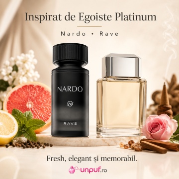 Parfum Arăbesc Lattafa Nardo Black EDP 100 ml Unisex, Inspirat Egoiste Platinum, Aromă Oriental Lemnoasă cu Grapefruit, Lămâie, Mentă, Piper, Trandafir, Vetiver, Mosc Alb, Tămâie și Lemn de Santal - Img 8
