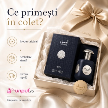 Parfum Arăbesc Lattafa Pride Al Ameed Silver EDP 100 ml Unisex, Inspirat 1872 For Men, Aromă Orientală cu Mandarină, Salvie, Ananas, Piper, Piele și Mosc - Img 8