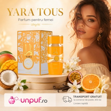 Parfum Arabesc Lattafa Yara Tous EDP 100 ml Damă, Floral Fructat Tropical, Mango, Cocos, Iasomie, Vanilie și Mosc - Img 9
