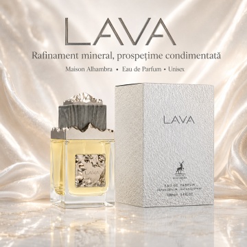 Parfum Arăbesc Lava Maison Alhambra 100 ml, Apă de Parfum Unisex, Damă și Bărbat, Aromă Oriental Ambrată cu Citrice, Condimente, Piper Roz, Rășini, Flori Albe, Tămâie, Ambră, Lemn de Santal și Mosc - Img 10