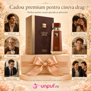 Parfum Arăbesc Liquid Brun French Avenue 100 ml, Apă de Parfum pentru Bărbați, Inspirat Althaïr Parfums de Marly, Aromă Caldă Dulce Orientală cu Scorțișoară, Bergamotă, Cardamom, Floare de Portocal, Vanilie Bourbon, Elemi, Pralină, Ambroxan, Mosc și Lemn - Img 7