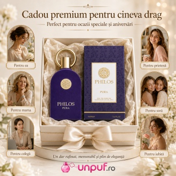 Parfum Arăbesc Maison Alhambra Philos Pura 100 ml, Unisex, damă și bărbat Apă de Parfum, Citric Fructat Dulce Vanilat - Img 4