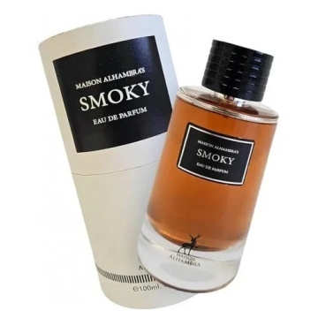 Parfum Arăbesc Maison Alhambra Smoky 100 ml, Apă de Parfum Unisex, Damă și Bărbat, Aromă Oriental Tămâioasă cu Citrice, Condimente, Piper, Labdanum, Lemn Afumat, Tămâie, Oud, Ambră, Mosc și Rășini - Img 12