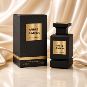 Parfum Arăbesc Milestone Black Leather EDP 100 ml Bărbat, Inspirat Ombre Leather, Aromă Piele Lemnos cu Cardamom, Piper, Șofran, Piele, Lemn Cald, Trandafir, Paciuli, Ambră și Mosc