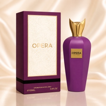 Parfum Arăbesc Milestone Opera EDP 100 ml Unisex, Inspirat Opera Xerjoff, Aromă Aromatic Orientală cu Citrice, Condimente, Note Proaspete, Flori Albe, Lavandă, Trandafir, Ambră, Piele, Mosc, Cedru și Tonuri Fumurii
