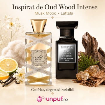 Parfum Arăbesc Mood Musk Lattafa 100 ml, Apă de Parfum Unisex, Damă și Bărbat, Aromă Oriental Florală cu Mosc Alb, Note Florale, Vanilie, Iasomie, Lemn de Santal, Ambră și Mosc - Img 8