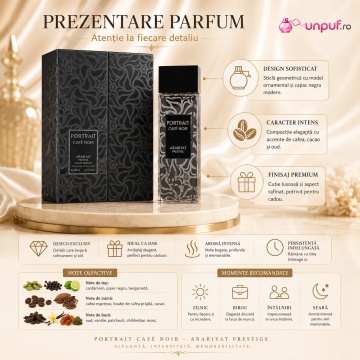 Parfum Arăbesc My Perfumes Portrait Cafe Noir 80 ml, Damă, edp - Img 6