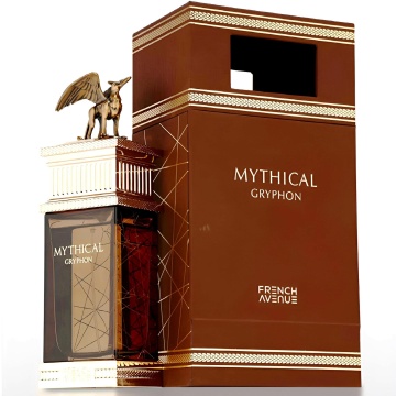 Parfum Arăbesc Mythical Gryphon French Avenue 100 ml, Apă de Parfum Unisex, Damă și Bărbat, Inspirat Ombre Nomade, Aromă Aromatic Orientală Lemnoasă cu Oud, Trandafir, Șofran, Piper, Cardamom, Bergamotă, Akigalawood, Cedru, Scorțișoară, Vanilie, Vetiver, - Img 11
