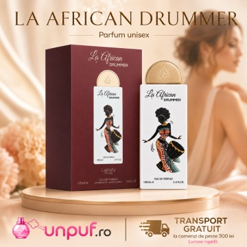 Parfum Arăbesc Original Unisex La African Drummer Lattafa Pride 100 ml, Apă de Parfum, Inspirat de The Only One, Aromă Oriental Aromatică cu Bergamotă, Nucă de Cocos, Iasomie, Floare de Portocal, Ylang Ylang, Ambroxan, Mosc și Vanilie - Img 10