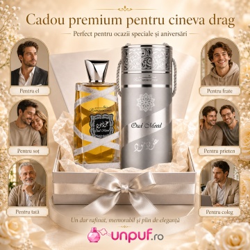 Parfum Arăbesc Oud Mood Reminiscence Lattafa 100 ml, Apă de Parfum Unisex, Aromă Oriental Lemnoasă cu Lămâie, Portocală, Zmeură, Șofran, Scorțișoară, Caramel, Oud, Ambră, Mosc și Vanilie - Img 7