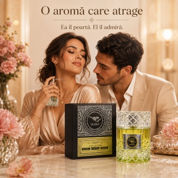 Parfum Arăbesc Paris Corner Mawj Appletini 100 ml, Apă de Parfum Unisex, Damă și Bărbat, Aromă Fructat Florală Fresh, Inspirat Apple Brandy on the Rocks - Img 5