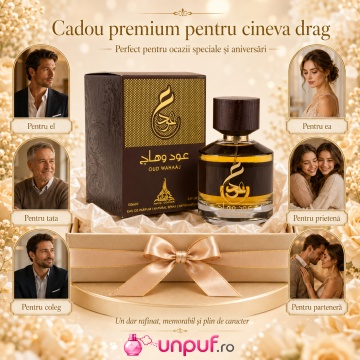 Parfum Arăbesc Paris Corner Oud Wahaaj 100 ml, Apă de Parfum Unisex, Damă și Bărbat, Aromă Oriental Lemnoasă, Inspirat Oud Wood - Img 7