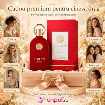 Parfum Arăbesc Philos Rosso Maison Alhambra EDP 100 ml Unisex, Inspirat Baccarat Rouge 540, Aromă Oriental Florală cu Note Verzi, Șofran, Trandafir, Paciuli, Cedru, Mosc și Vanilie - Img 7
