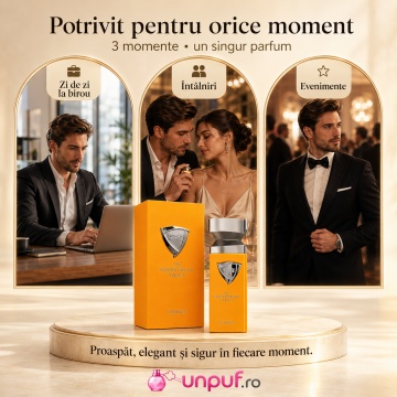 Parfum Arăbesc Pierce An Equestrian Series French Avenue EDP 100 ml Bărbat, Inspirat Perseus Parfums de Marly, Aromă Aromatic Lemnos Fresh cu Acord Marin, Bergamotă, Mandarină, Geranium, Iasomie, Lavandă, Balsam de Brad, Ambră, Cedru și Mosc - Img 6