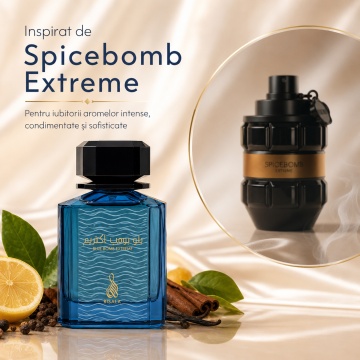 Parfum Arăbesc Risala Series Blue Bomb Extreme 100 ml, Unisex, Damă, Bărbat, edp - Img 9