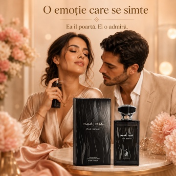 Parfum Arăbesc Risala Series Oud Aswad 100 ml, Unisex, Damă, Bărbat, edp - Img 5