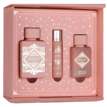 Parfum Arăbesc Set Cadou Lattafa A Luxurious Badee Al Oud Noble Blush 3 Pcs - Img 11