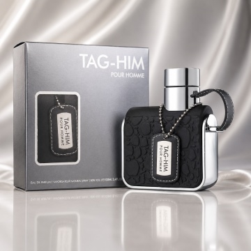 Parfum Arăbesc Tag For Him Armaf 100 ml, Apă de Parfum Bărbați, Aromă Aromatic Condimentată, Fresh Lemnoasă, Inspirat Bleu De Chanel