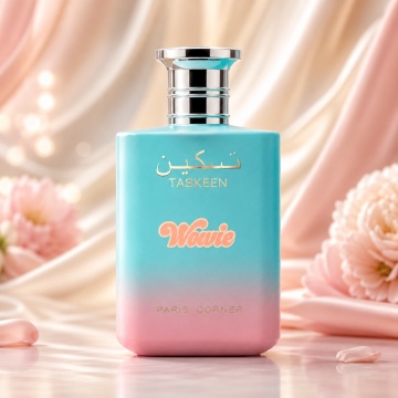 Parfum Arăbesc Taskeen Wowie Paris Corner 100 ml, Apă de Parfum Unisex, Damă și Bărbat, Aromă Fructat Florală, Inspirat Lost in Paris Roja