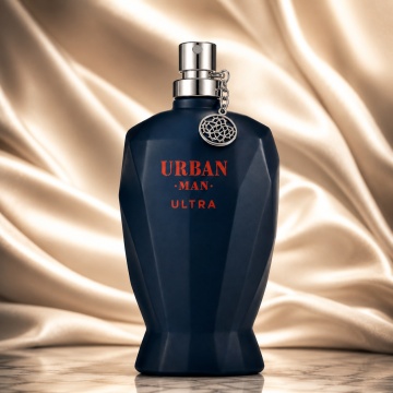 Parfum Arăbesc Urban Man Ultra Fragrance World 90 ml, Apă de Parfum Bărbat, Aromă Aromatic Citrică Modernă cu Grapefruit, Bergamotă, Piper Roz, Lemn de Cedru, Lavandă, Salvie, Ambroxan, Mosc și Vetiver - Img 2