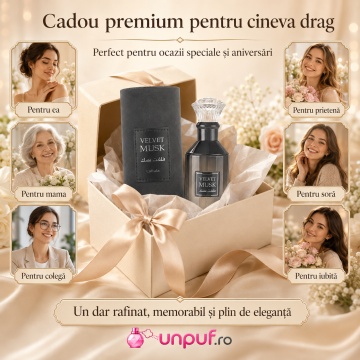 Parfum Arăbesc Velvet Musk Lattafa 100 ml, Apă de Parfum Unisex, Aromă Orientală Catifelată cu Ceai Negru, Mosc Alb, Iris, Vanilie, Ambră, Cedru, Cumarină și Mosc - Img 7