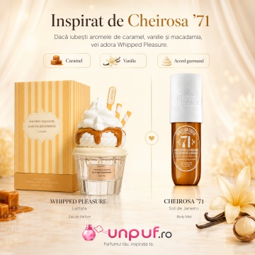 Parfum Arăbesc Whipped Pleasure Lattafa 75 ml, Apă de Parfum Unisex, Aromă Oriental Vanilată Gurmandă cu Popcorn, Sare, Caramel, Lapte, Iasomie, Tonka, Mosc, Ambroxan și Rășină Benzoică - Img 8