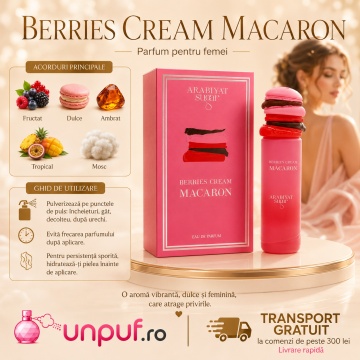 Parfum Arabiyat Sugar Berries Cream Macaron 100 ml - Img 9