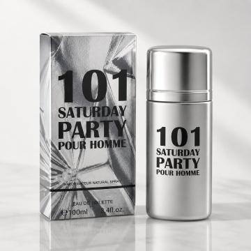 Parfum Bărbat V.V. Love 101 Saturday Party Eau de Toilette 30 ml, Inspirat din Carolina Herrera 212 VIP Men, Aromă Fresh, Aromatică și Lemnoasă - Img 5