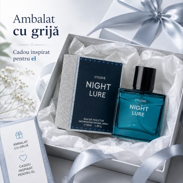 Parfum Bărbat V.V. Love Night Lure Eau de Toilette 30 ml, Inspirat din Bleu de Chanel, Aromă Fresh, Citrică, Lemnoasă și Elegantă - Img 5