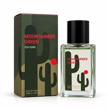 Parfum Barbati V.V.Love Mountaineer Green Pour Homme, Eau de Toilette EDT, 30 ml, Aroma Fresh, Masculina, Elegant, Spray, Format Compact, pentru Zi si Seara