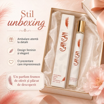 Parfum Can Can 35 ml, Damă, Aromă Fructat Florală, Format Compact, Note de Nectarine, Coacăze Negre, Orhidee Sălbatică, Floare de Portocal, Pară și Clementină - Img 7