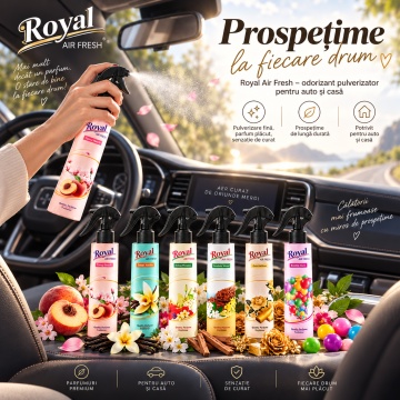 Parfum Concentrat de Cameră Sandalo Wood Royal, Parfum Ambiental Intens cu Aromă Lemnoasă de Santal, pentru Spații Interioare si Auto, 250 ml - Img 6